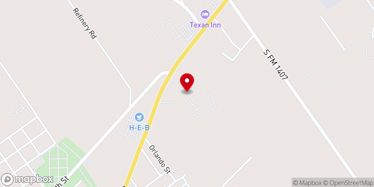 Map showing location of Grace of God Community Church
