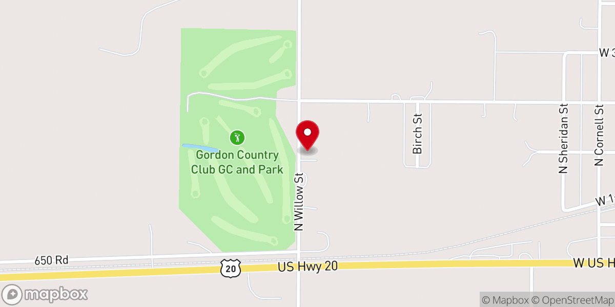 Map showing location of The Church of Jesus Christ of Latter-day Saints