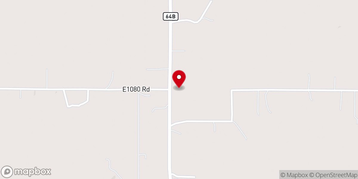 Map showing location of Mineral Spgs Freewill Baptist Ch