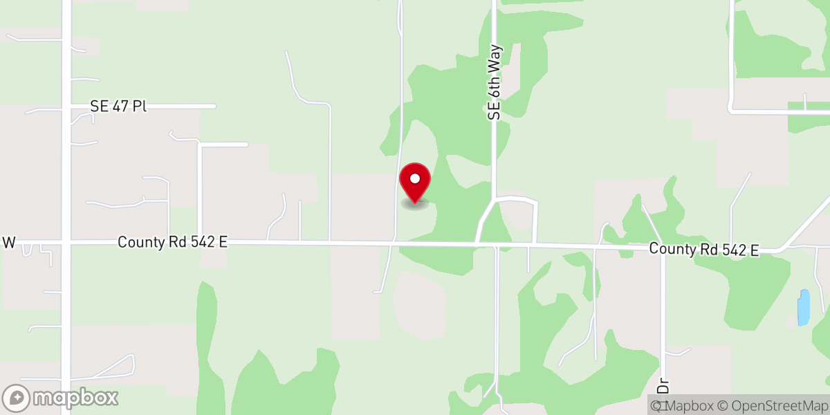 Map showing location of Refuge At Jumper Creek Inc