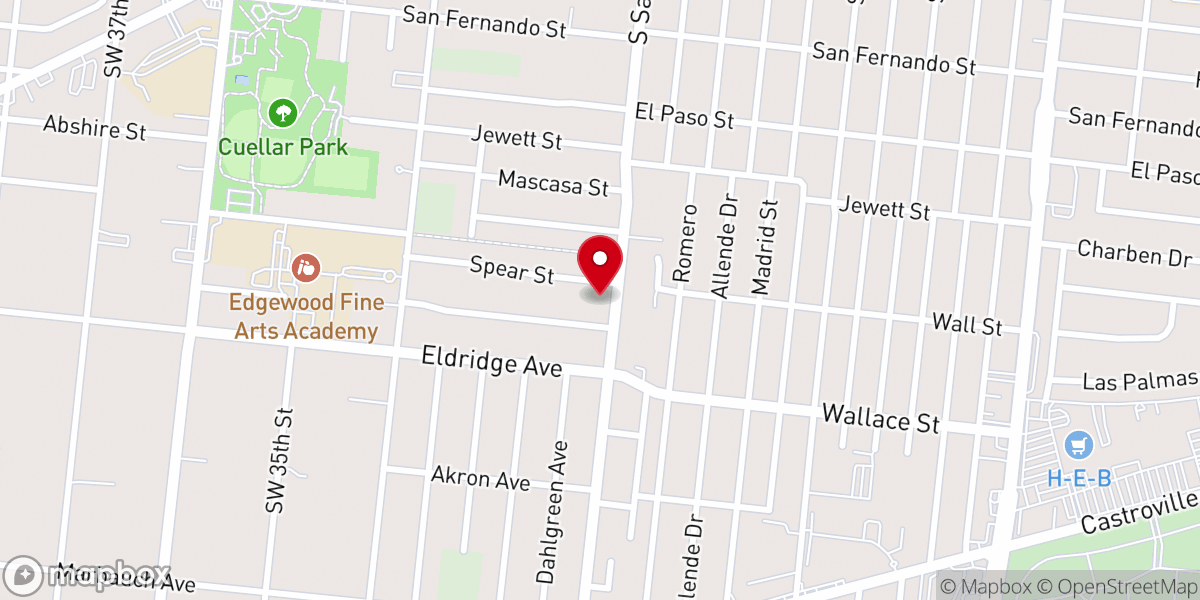 Map showing location of Greater Joy Temple Church of God in Christ