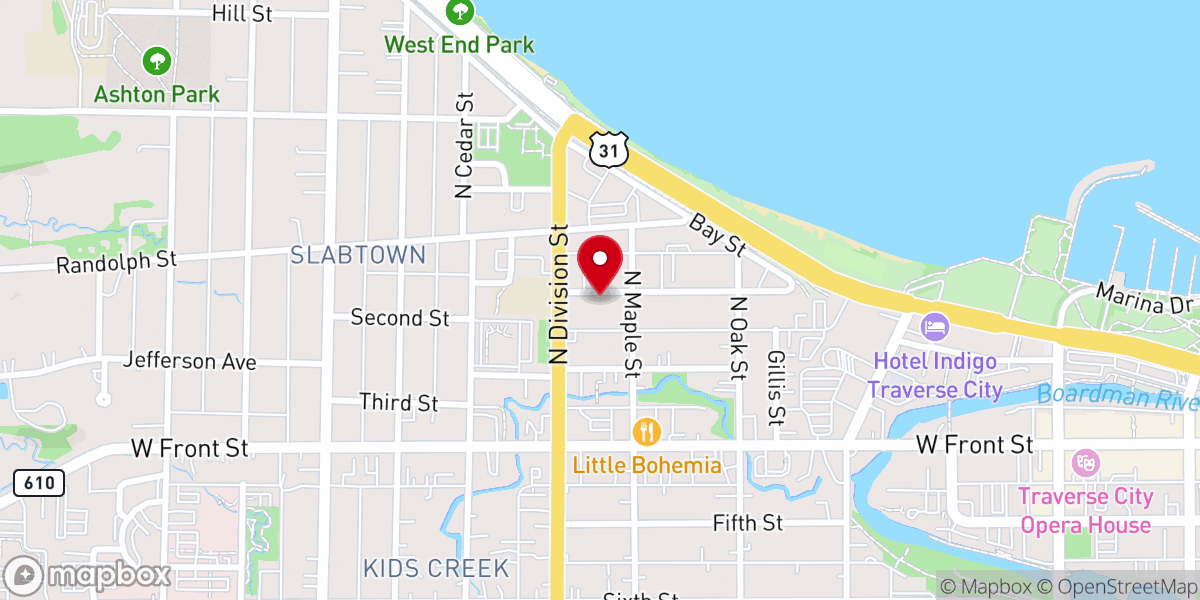 Map showing location of Immaculate Conception Health