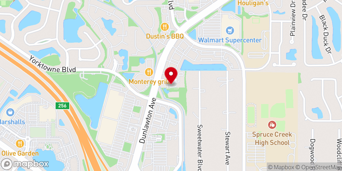 Map showing location of United Church of Christ