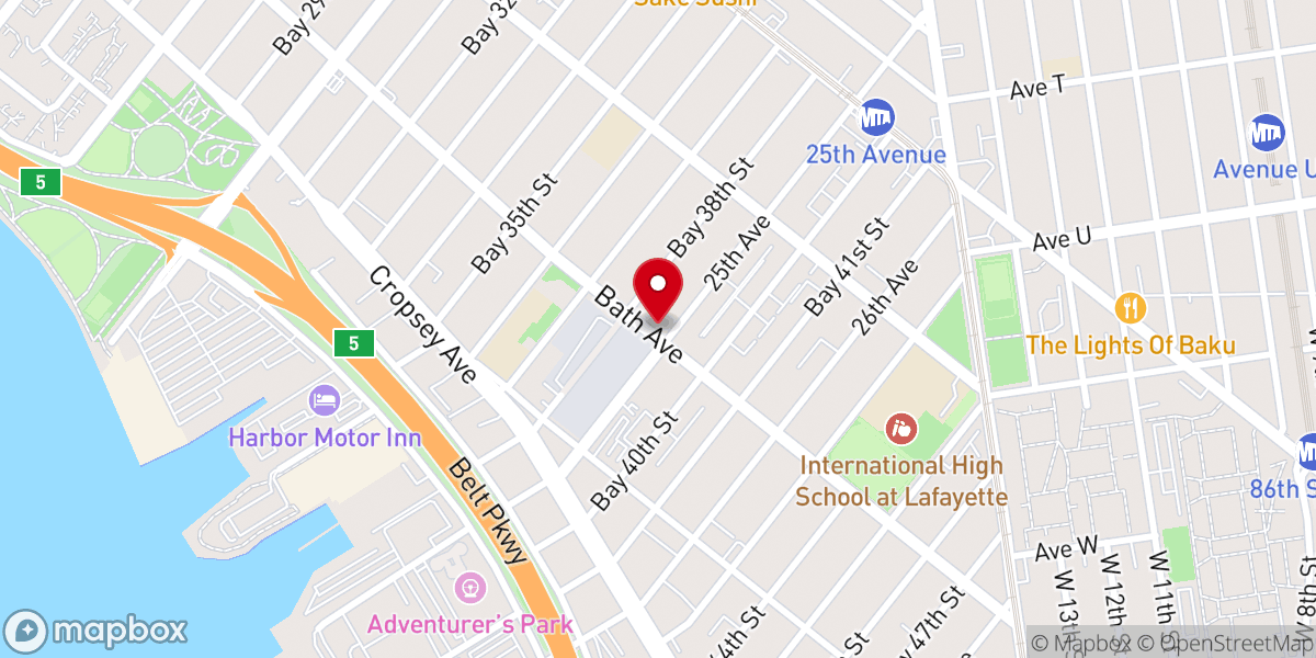 Map showing location of Spirit of Jesus