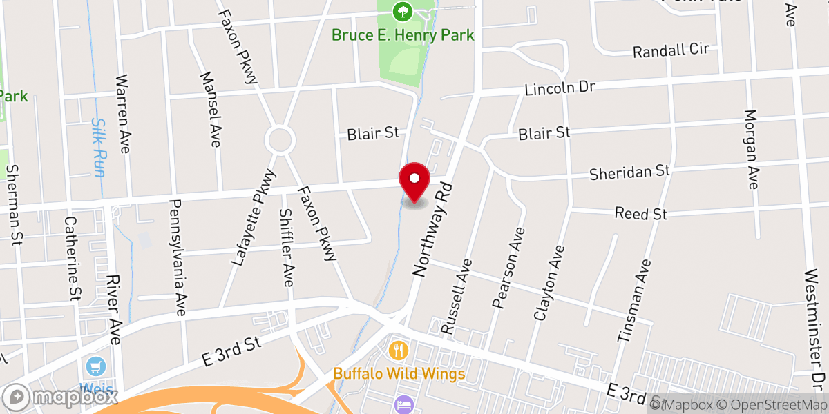 Map showing location of Mary, Mother of Mercy Adoration Chapel & Convent