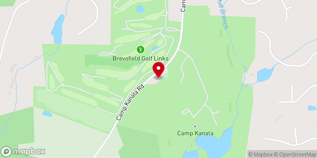 Map showing location of Woodland Chapel Baptist Church