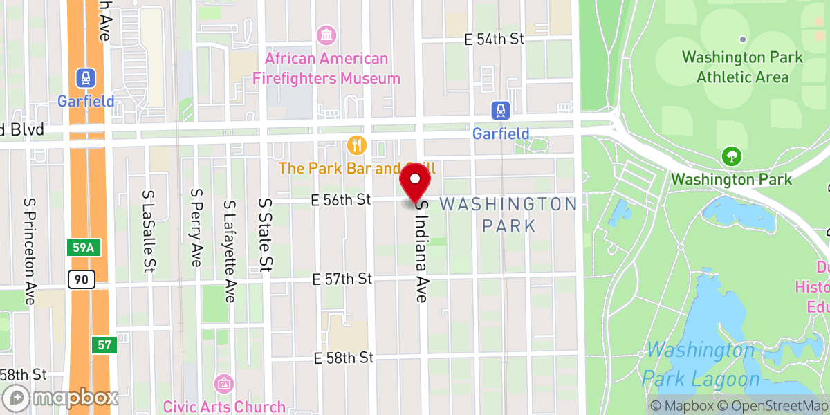 Map showing location of Gorham United Methodist Church