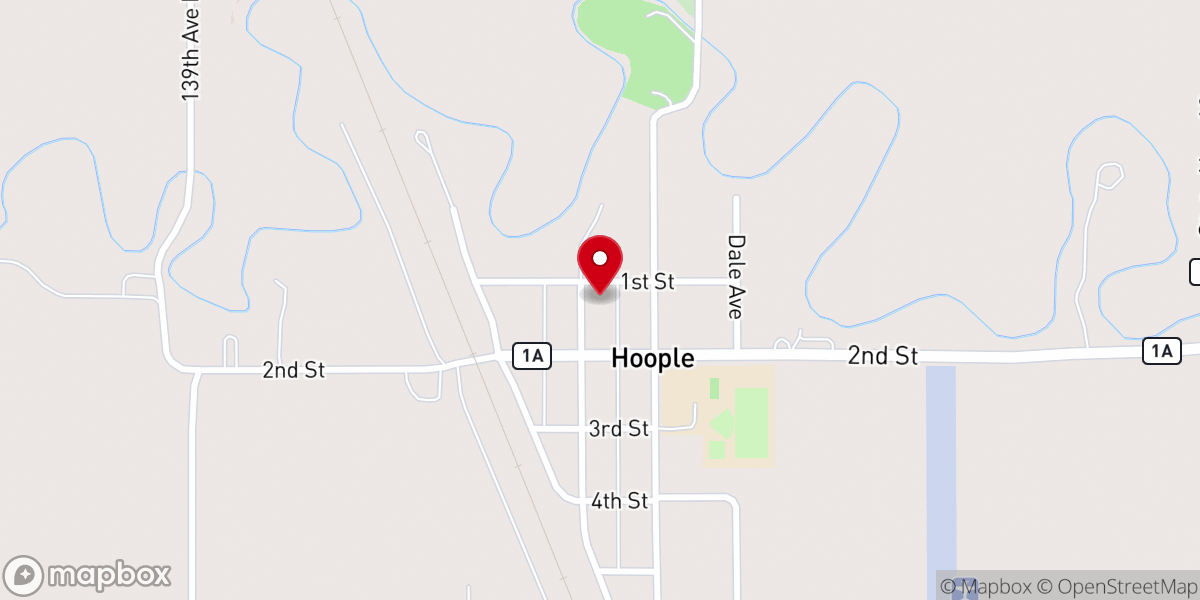 Map showing location of First Lutheran Church