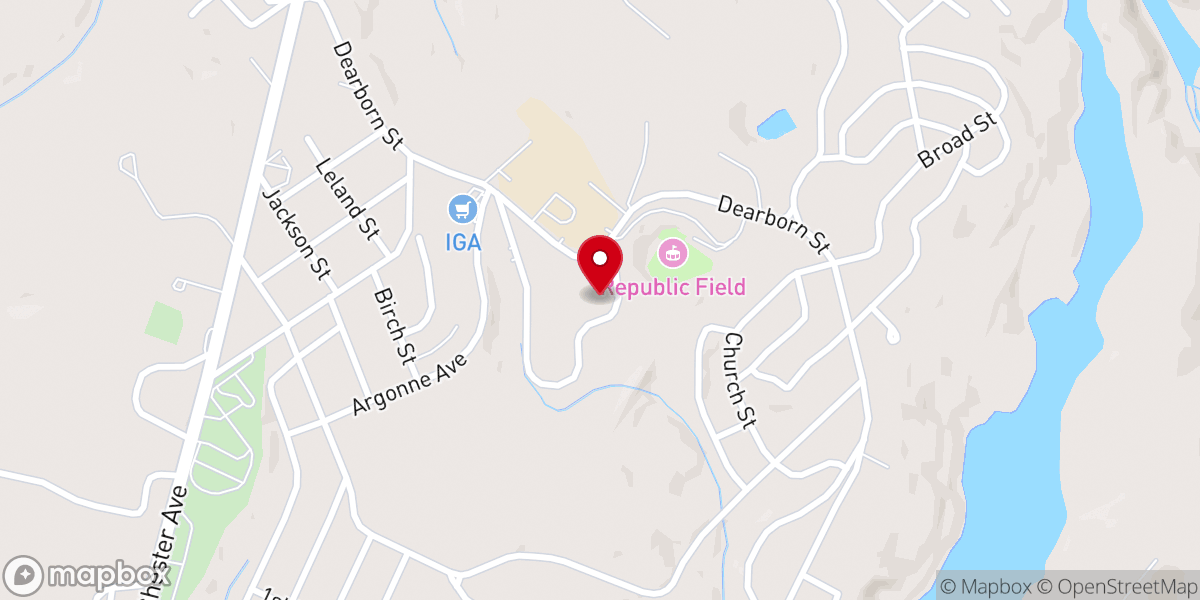 Map showing location of Mt Dearborn United Methodist