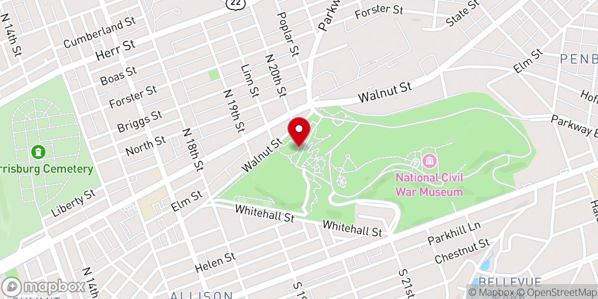 Map showing location of New Wine Gateway Ministries International