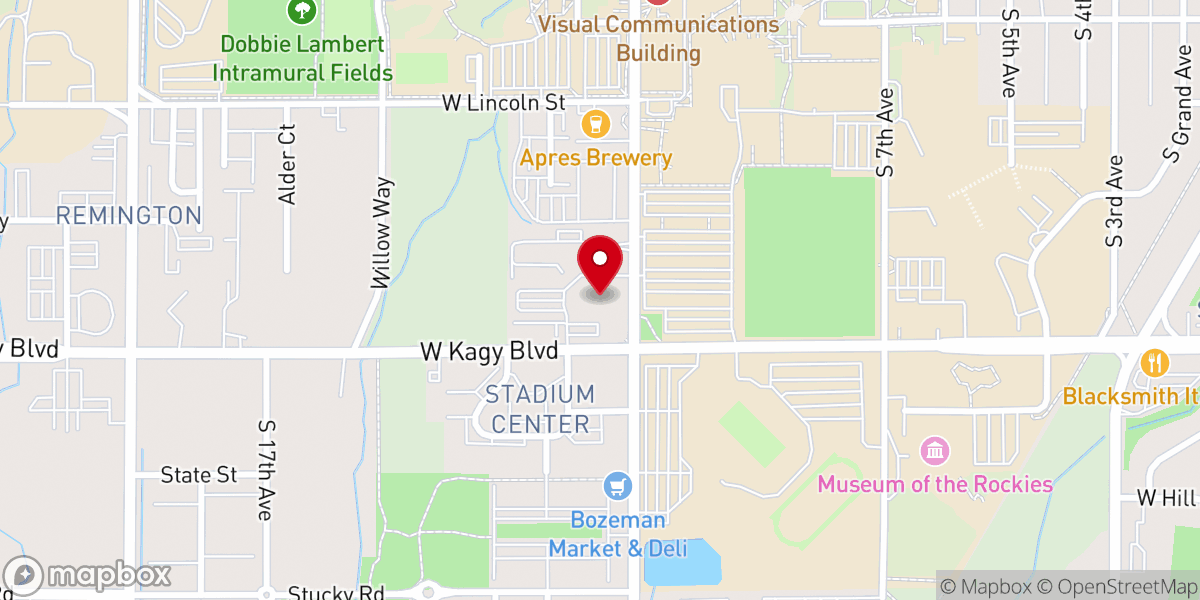 Map showing location of Resurrection Parish