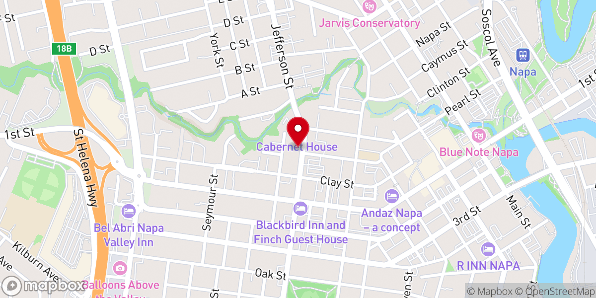Map showing location of Catholic Charities Diocese of Santa Rosa