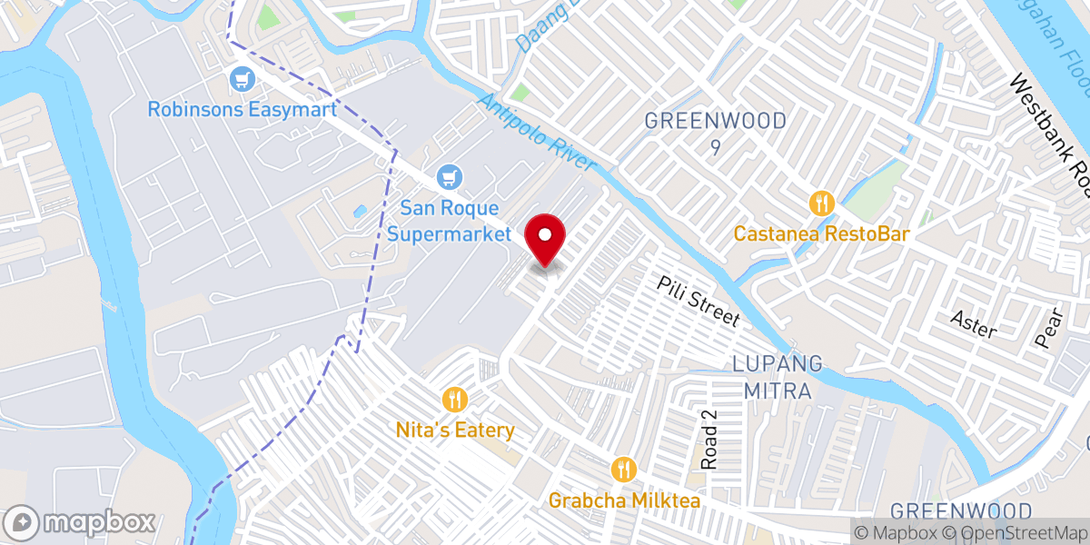 Map showing location of International Baptist Church - Villacuana