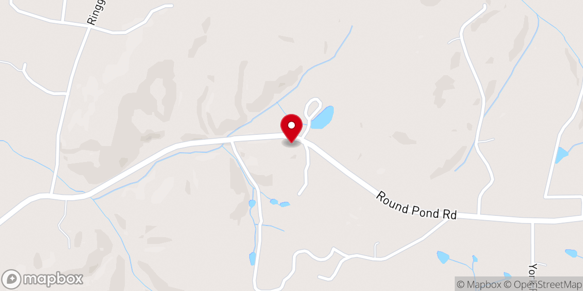 Map showing location of New Bethel Christian
