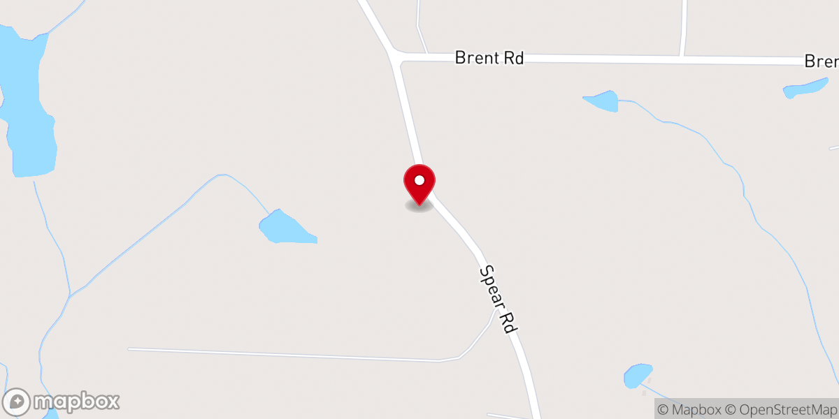 Map showing location of Mount Pleasant Baptist Church