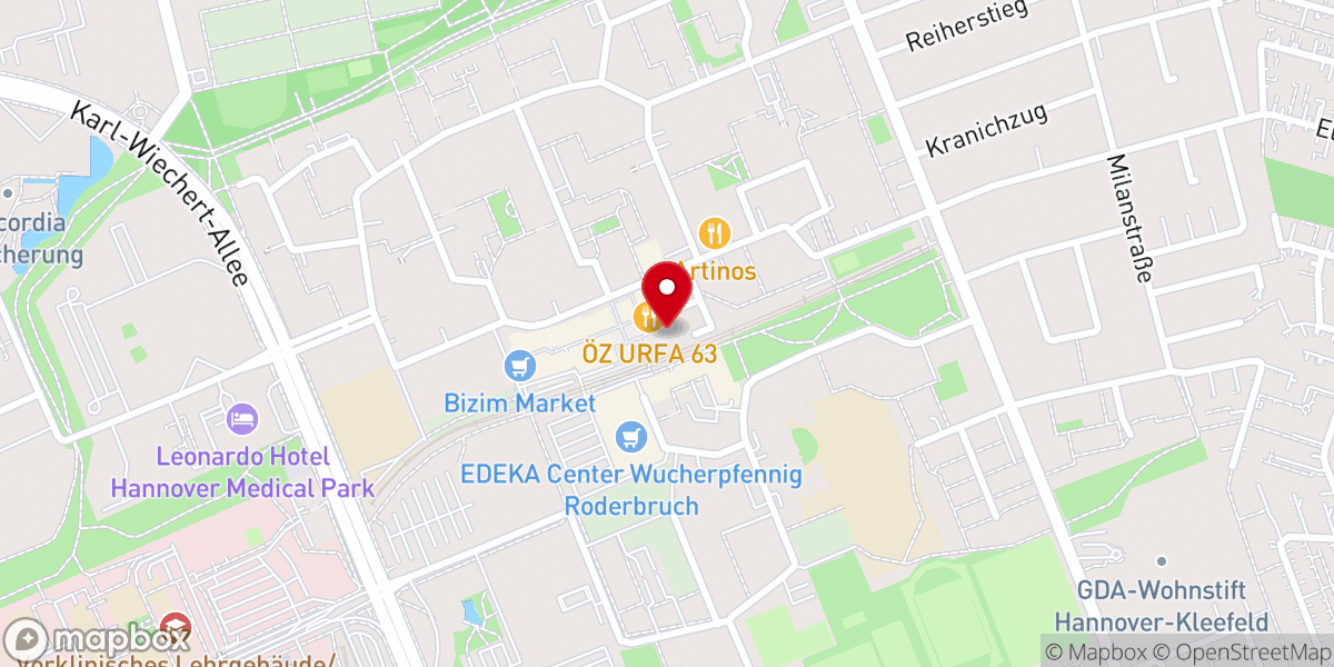 Map showing location of Ev.-luth. Dietrich-Bonhoeffer Kirchengemeinde