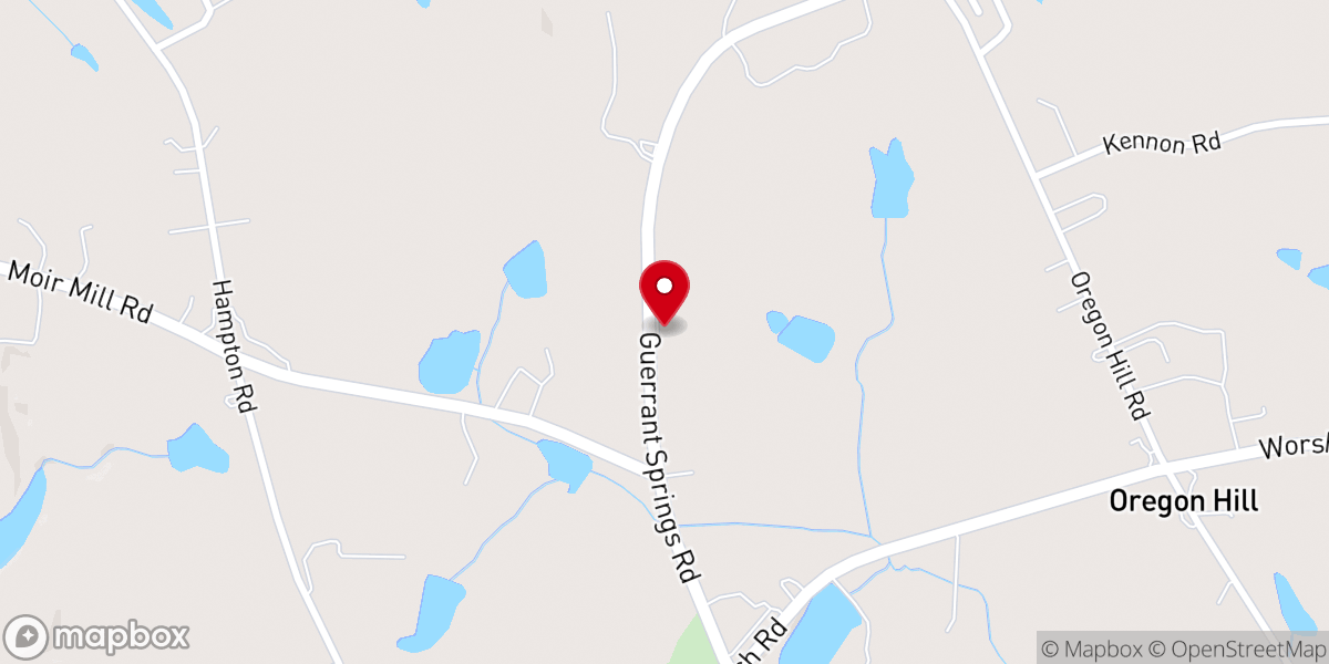 Map showing location of Chapel Hill Progressive Primitive Baptist Church