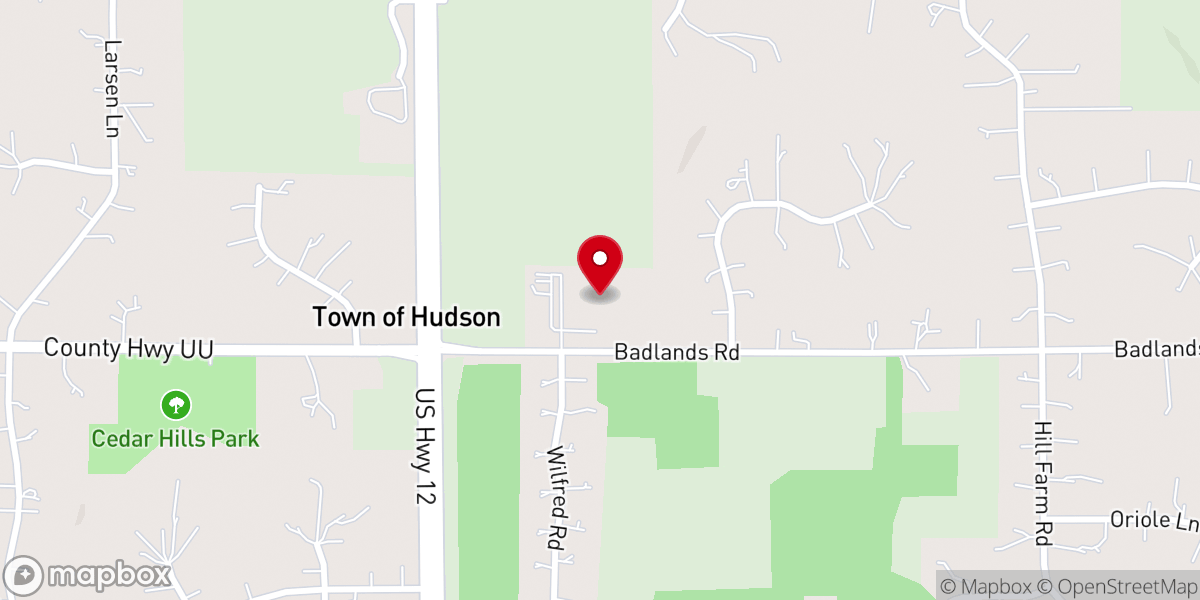 Map showing location of Trinity Family Center Church