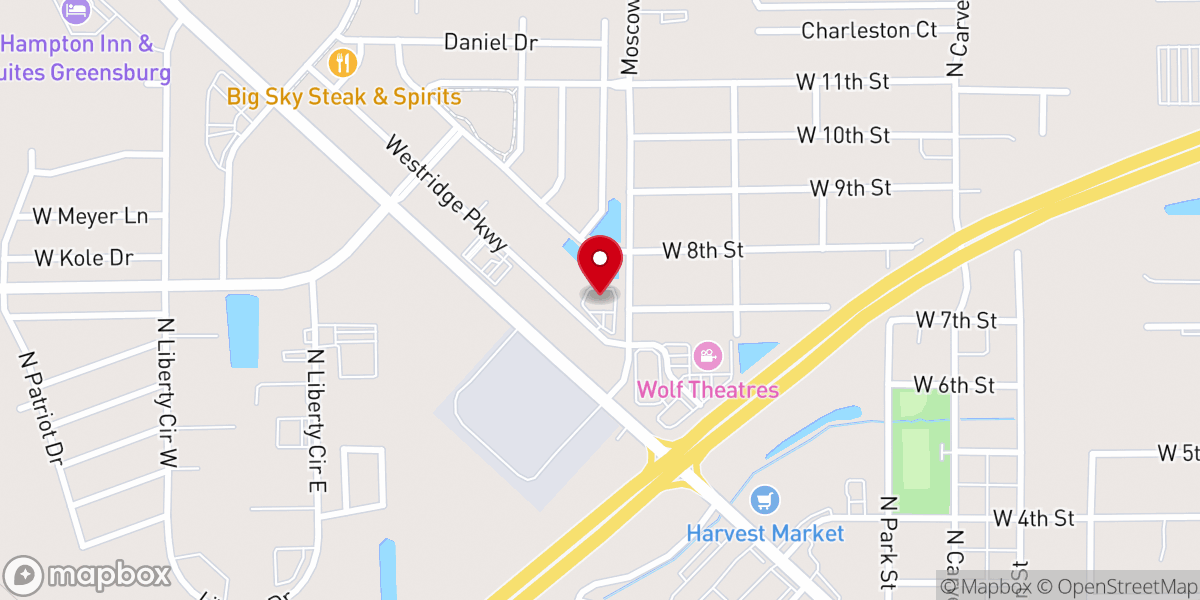 Map showing location of Apostolic Truth Tabernacle