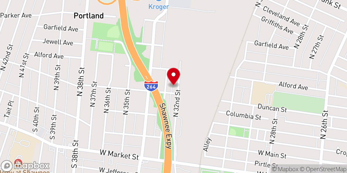 Map showing location of Haven Ministries