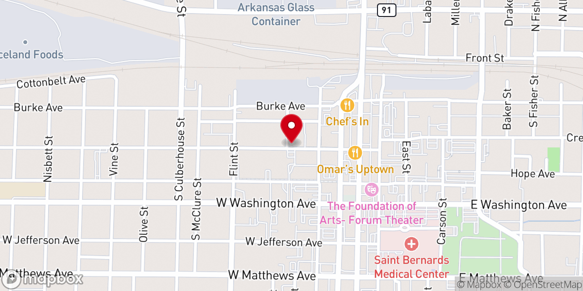 Map showing location of Society Of St.Vincent De Paul