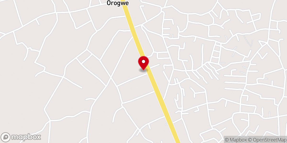 Map showing location of St Georges Catholic Church