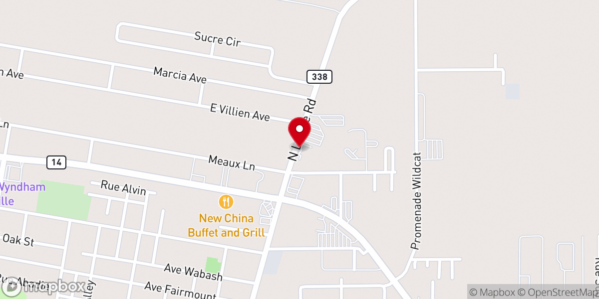 Map showing location of Vn Hall