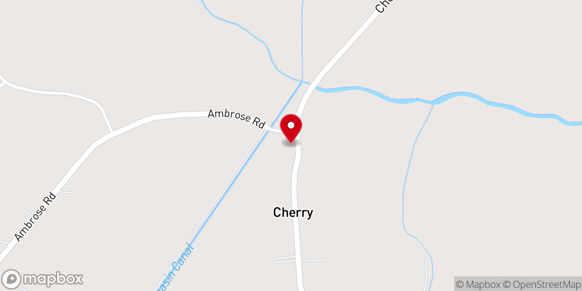 Map showing location of St Mary Church of Christ