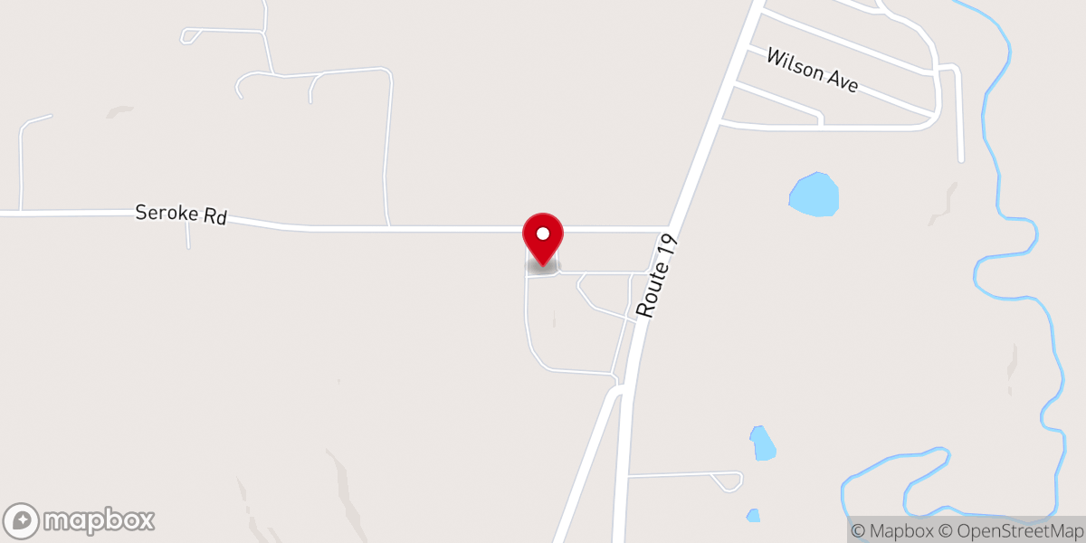 Map showing location of Waterford Community Fair