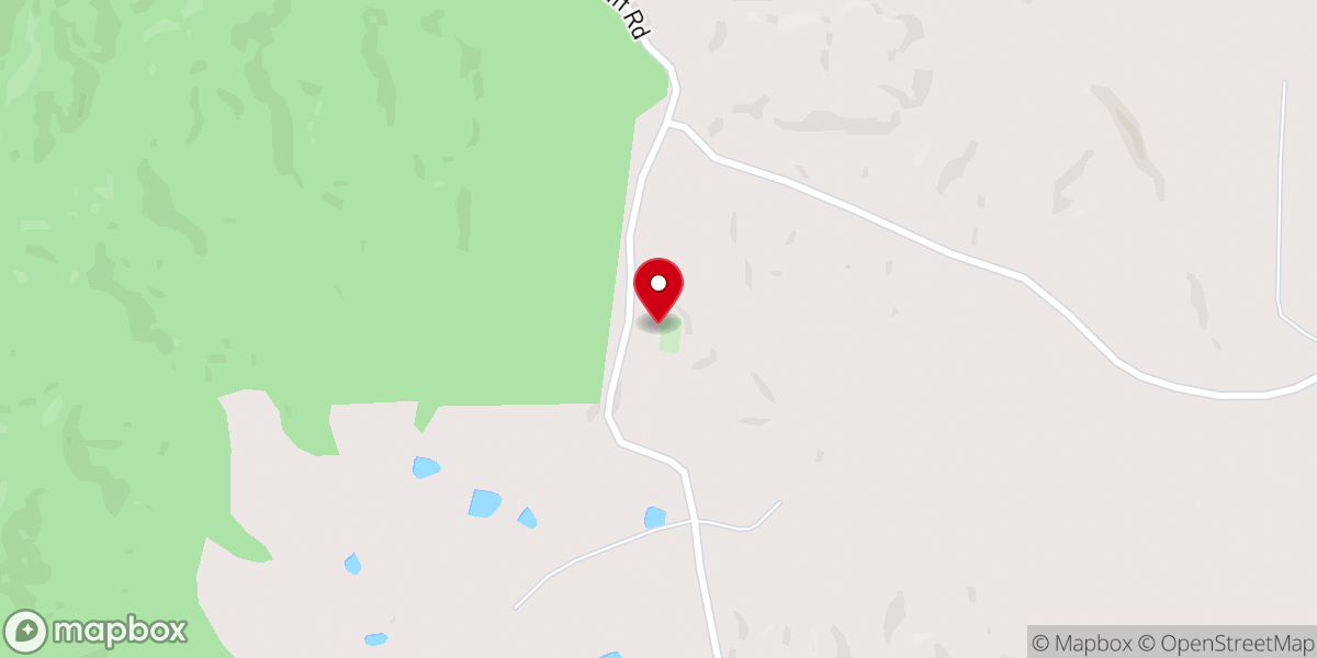 Map showing location of Union Grove Baptist Church