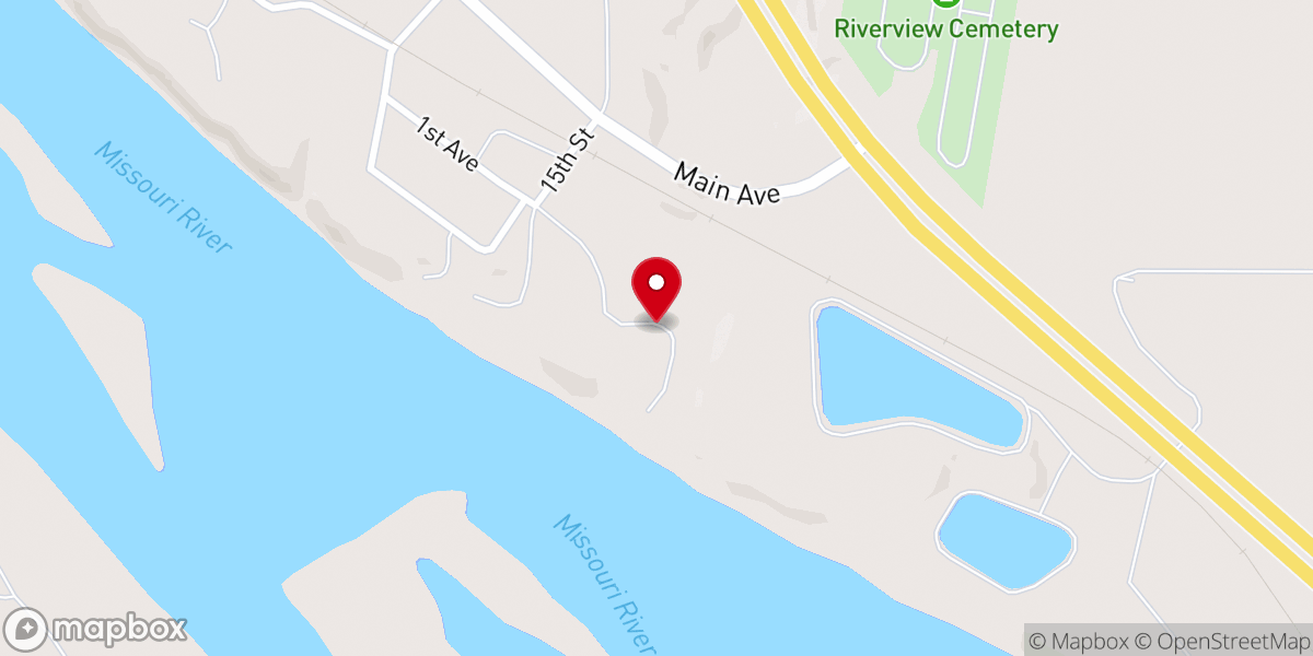 Map showing location of Asbury Camp