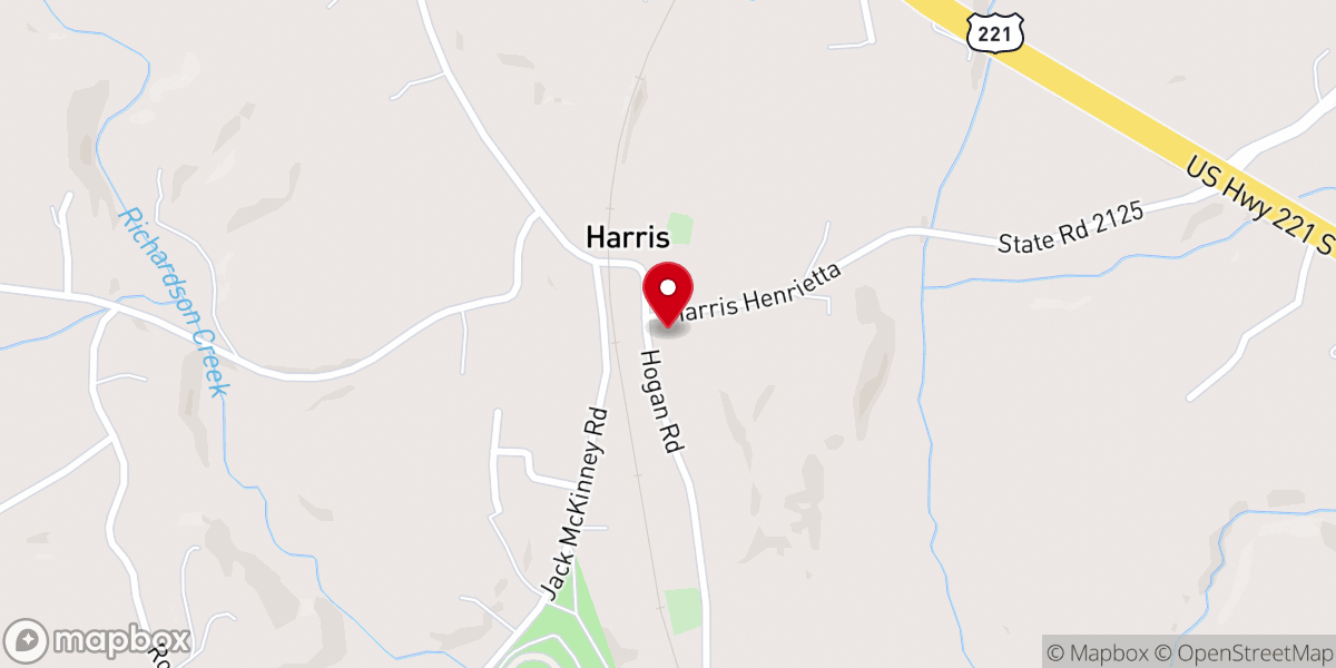 Map showing location of United States Postal Service