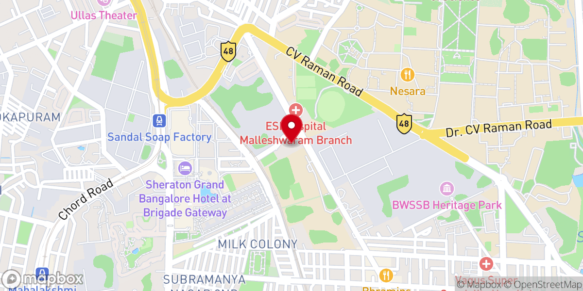 Map showing location of Christ the King Church