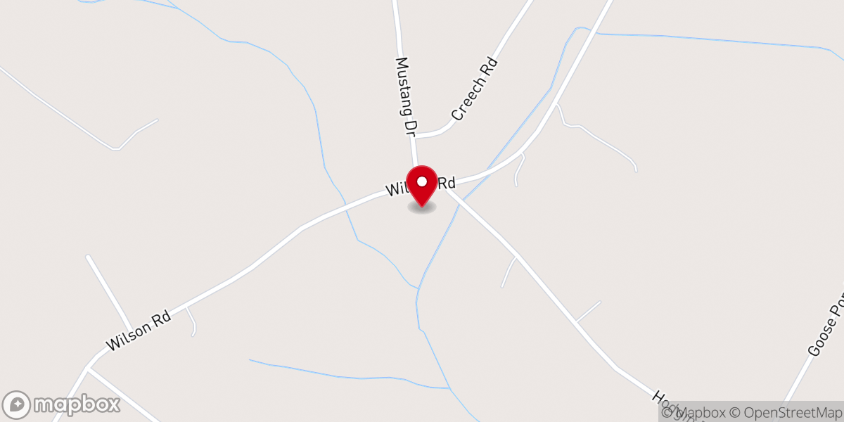 Map showing location of Mt Elim Baptist Church