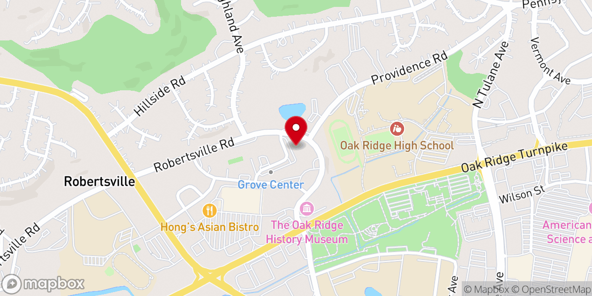 Map showing location of Bible Way Church