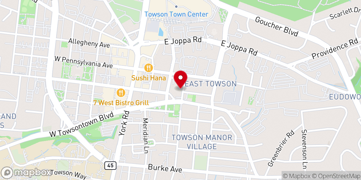Map showing location of St. James AUMP Church