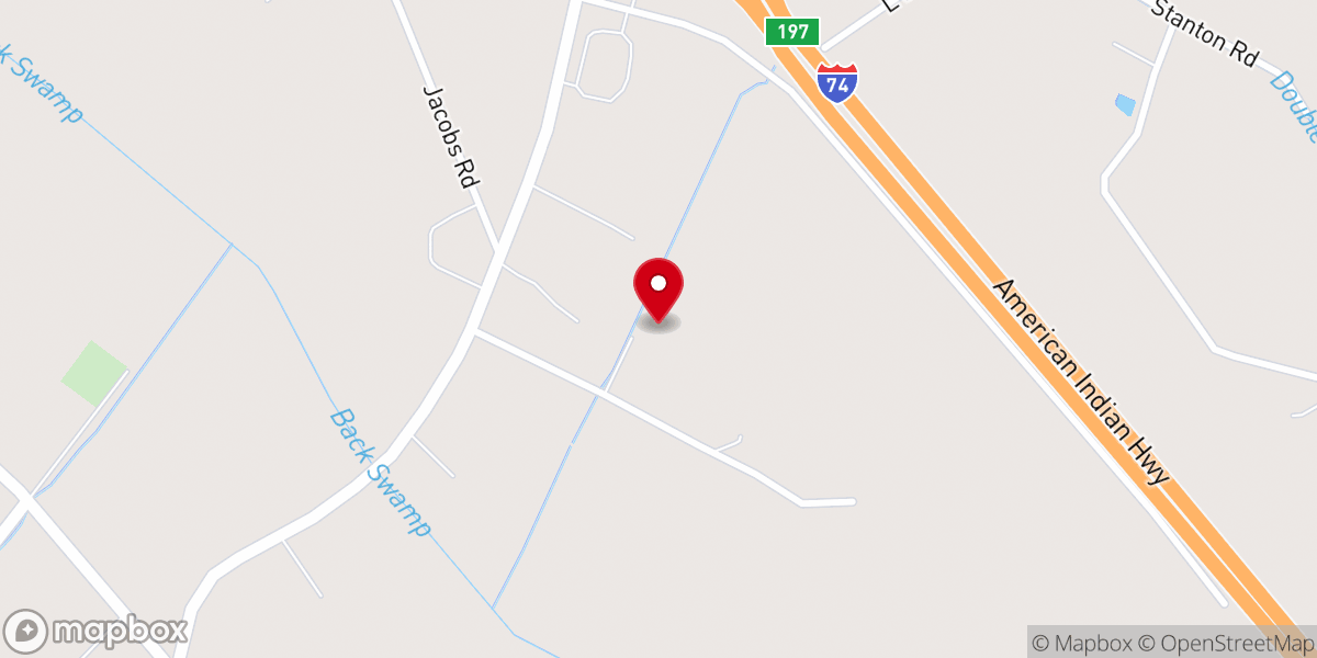 Map showing location of Lighthouse baptist church