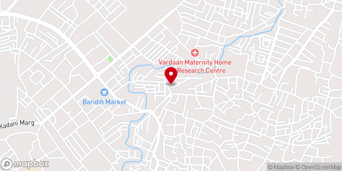 Map showing location of ST. Luigi Orione Nivas