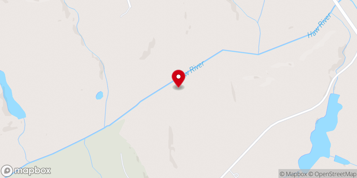 Map showing location of Truly Honored Ceremonies