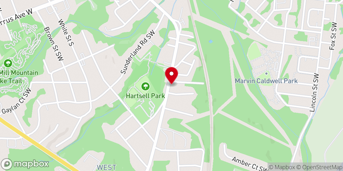 Map showing location of Online Food Bank Of Concord NC | Solo Faith Church