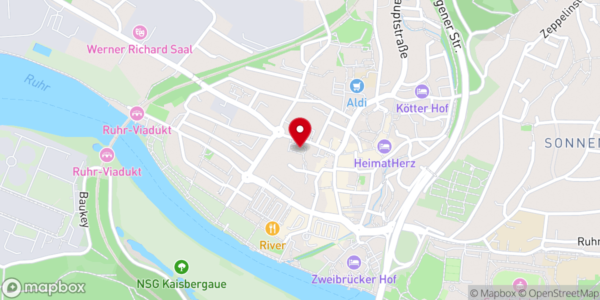 Map showing location of St. Philippus und Jakobus