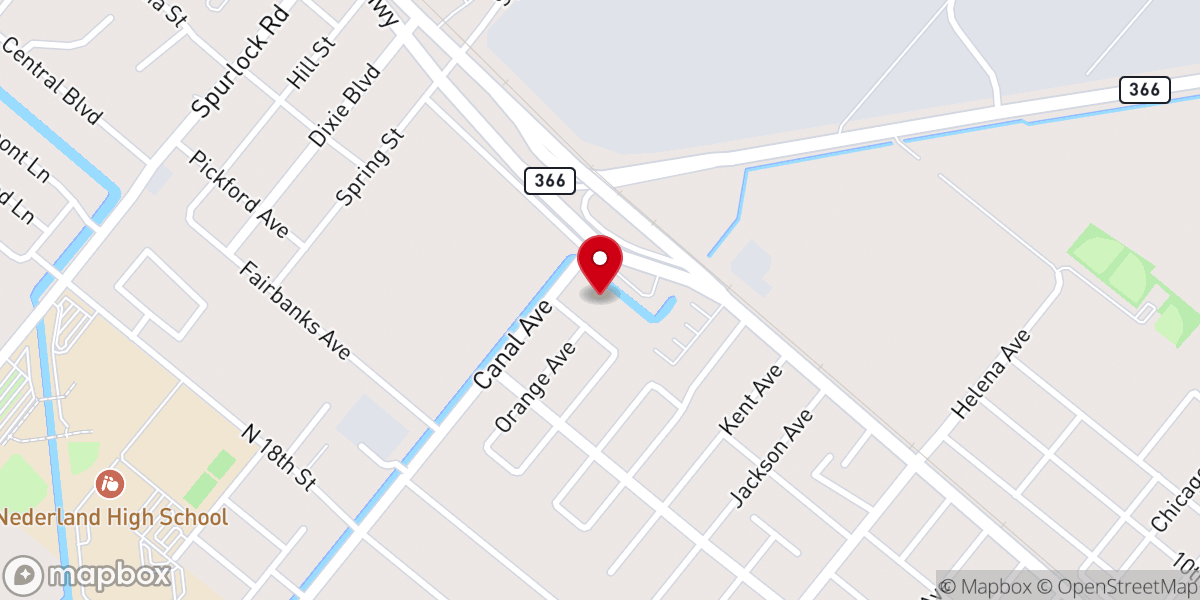 Map showing location of Cornerstone Church