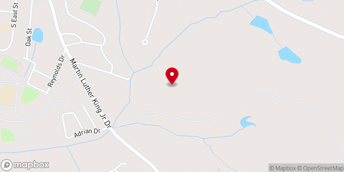 Map showing location of Lake Oconee Church Inc