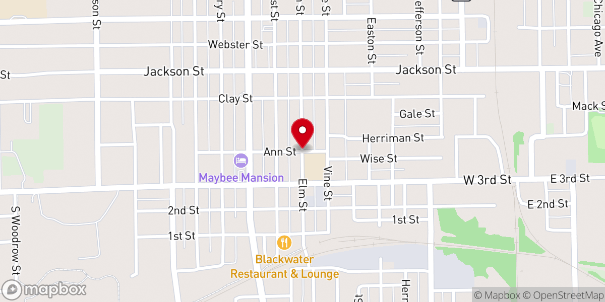 Map showing location of Lifepoint Connect Center