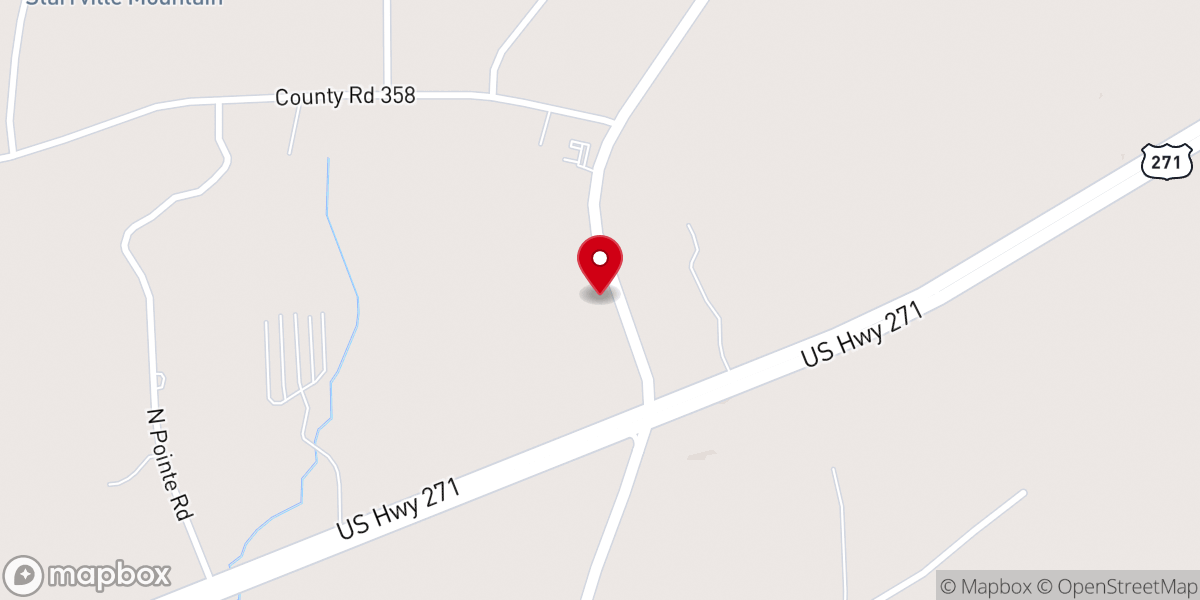 Map showing location of Waters Temple COGIC