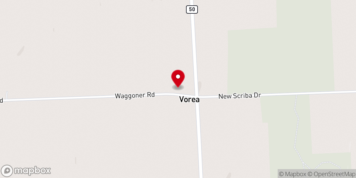 Map showing location of UPLIFT Church (Vorea)