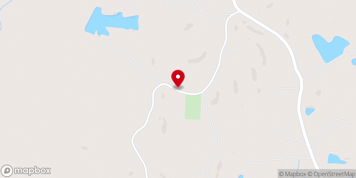 Map showing location of Yellowleaf Baptist Church
