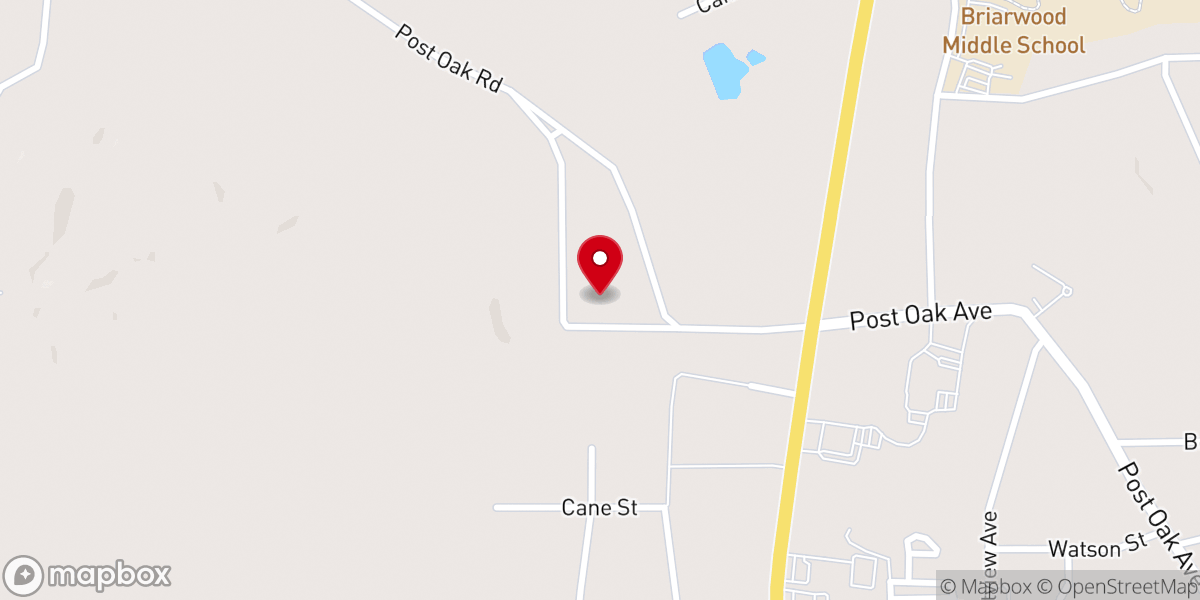 Map showing location of Open Door Church