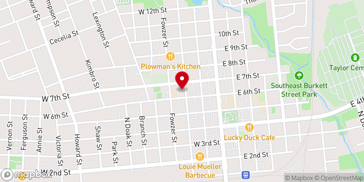 Map showing location of St Paul Lutheran Child Dev Center