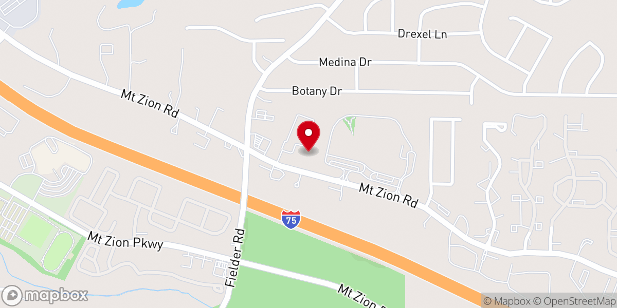 Map showing location of South Metro Fellowship Church